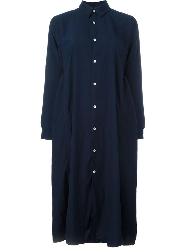 Comme Des Garçons Comme Des Garçons Oversize Casual Shirt Dress