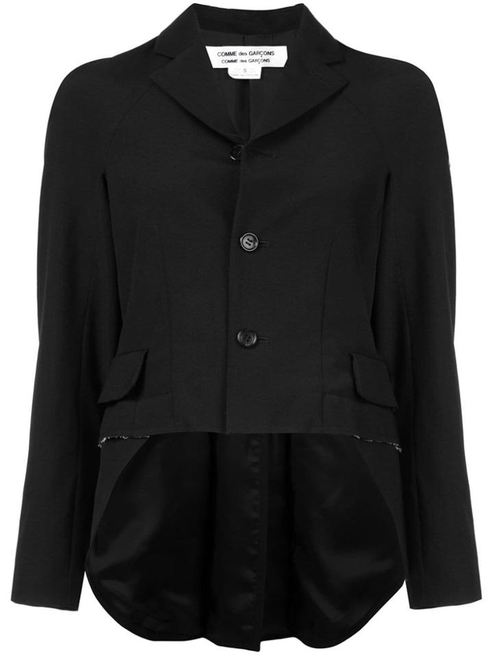 Comme Des Garçons Comme Des Garçons Cropped Single Breasted Jacket -