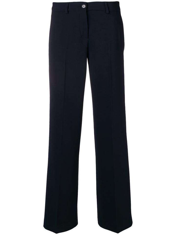 Aspesi Classic Palazzo Trousers - Blue