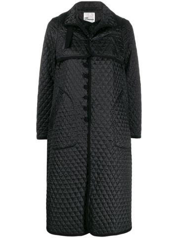Comme Des Garçons Noir Kei Ninomiya Diamond Quilted Coat - Black