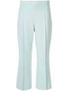Andrew Gn Tailored Cropped Trousers - Green