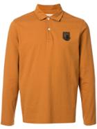 Kent & Curwen Colour Block Polo Shirt - Brown