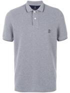 Brunello Cucinelli - Contrast Detailing Polo Shirt - Men - Cotton - M, Grey, Cotton