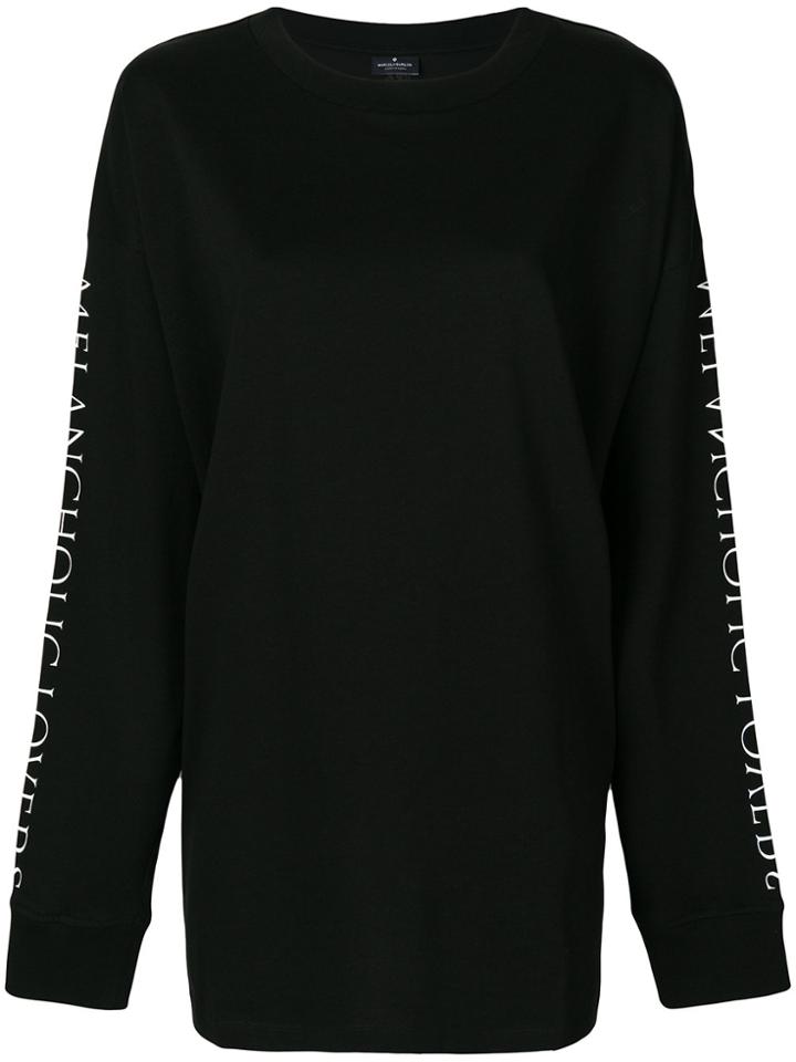 Marcelo Burlon County Of Milan Uplank Over T-shirt - Black