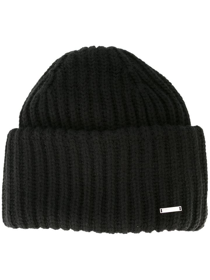Diesel 'k-bably' Hat, Adult Unisex, Black, Acrylic/nylon/spandex/elastane