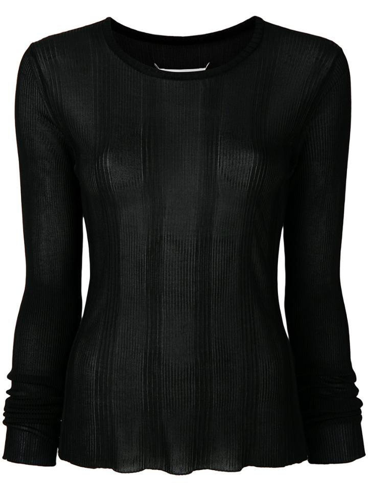 Maison Margiela Long-sleeve Sweater - Black