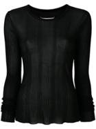 Maison Margiela Long-sleeve Sweater - Black