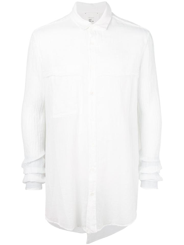Lost & Found Rooms Raw Edge Shirt - White