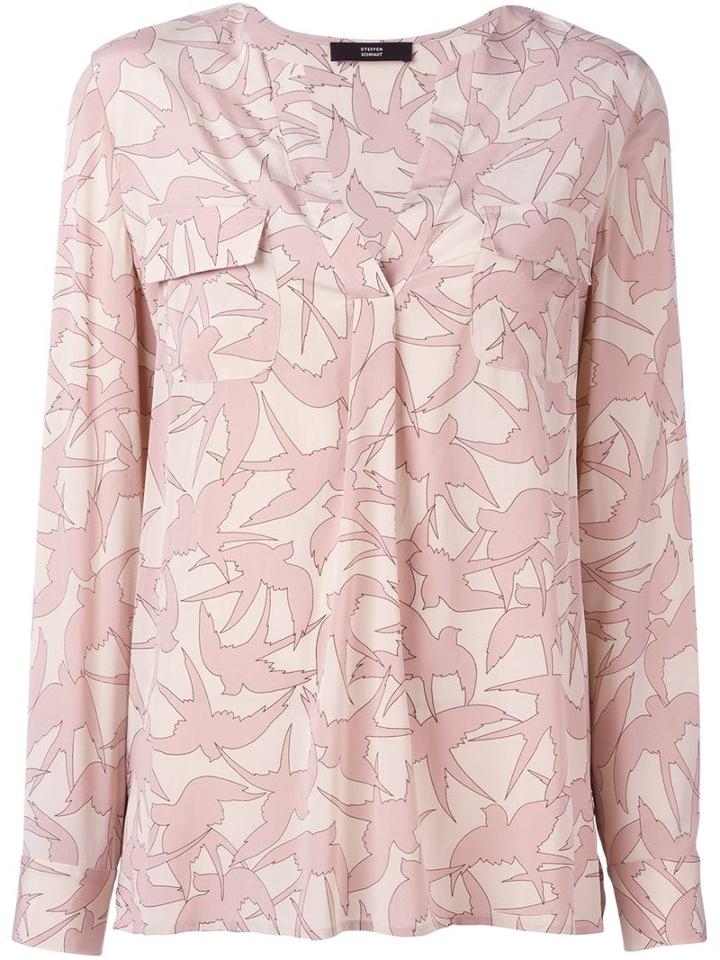 Steffen Schraut Floral Pattern Blouse