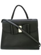 Christian Siriano Bow Detail Tote Bag - Black