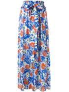 Etro Floral Print Maxi Skirt, Women's, Size: 42, Silk