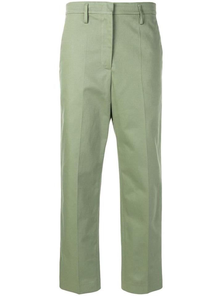 Golden Goose Straight-leg Tailored Trousers - Green