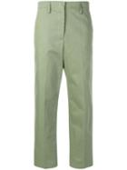 Golden Goose Straight-leg Tailored Trousers - Green