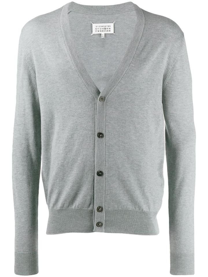 Maison Margiela Décortiqué Elbow Cardigan - Grey