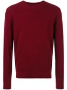 Ps By Paul Smith Round Neck Jumper, Men's, Size: Xxl, Red, Cotton/nylon