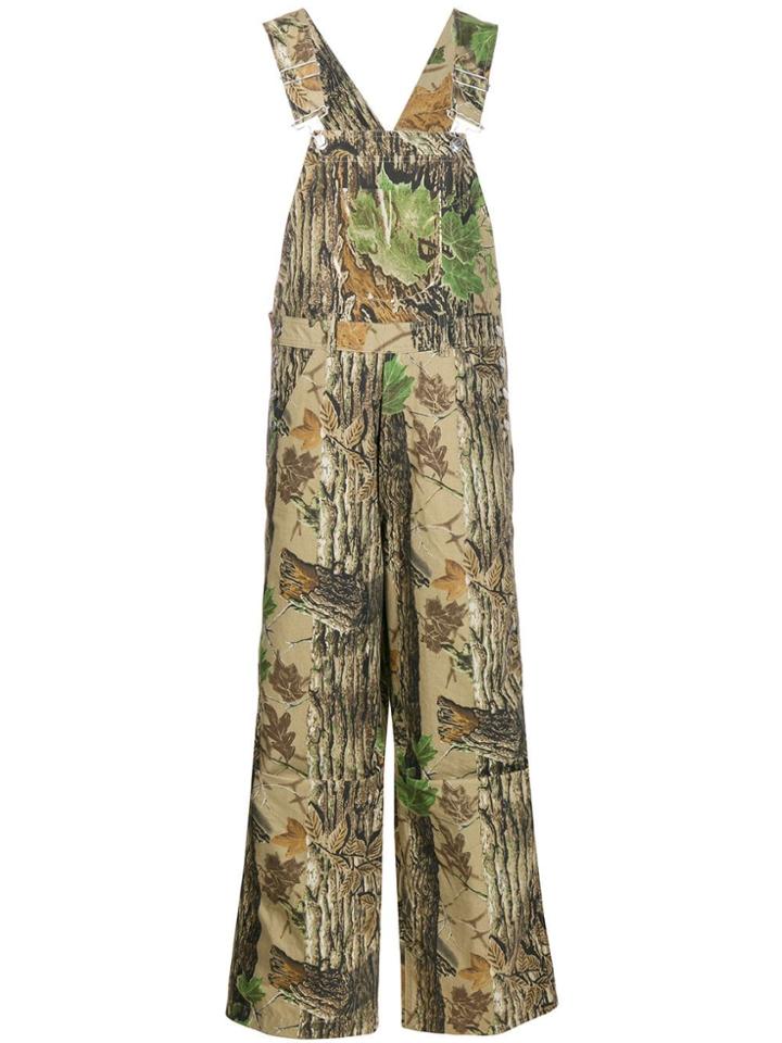 Walter Van Beirendonck Pre-owned 1997's Walt Camouflage Dungarees -