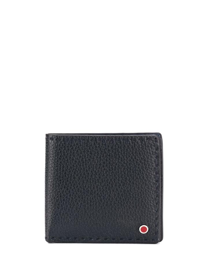 Kiton Classic Bi-fold Wallet - Blue