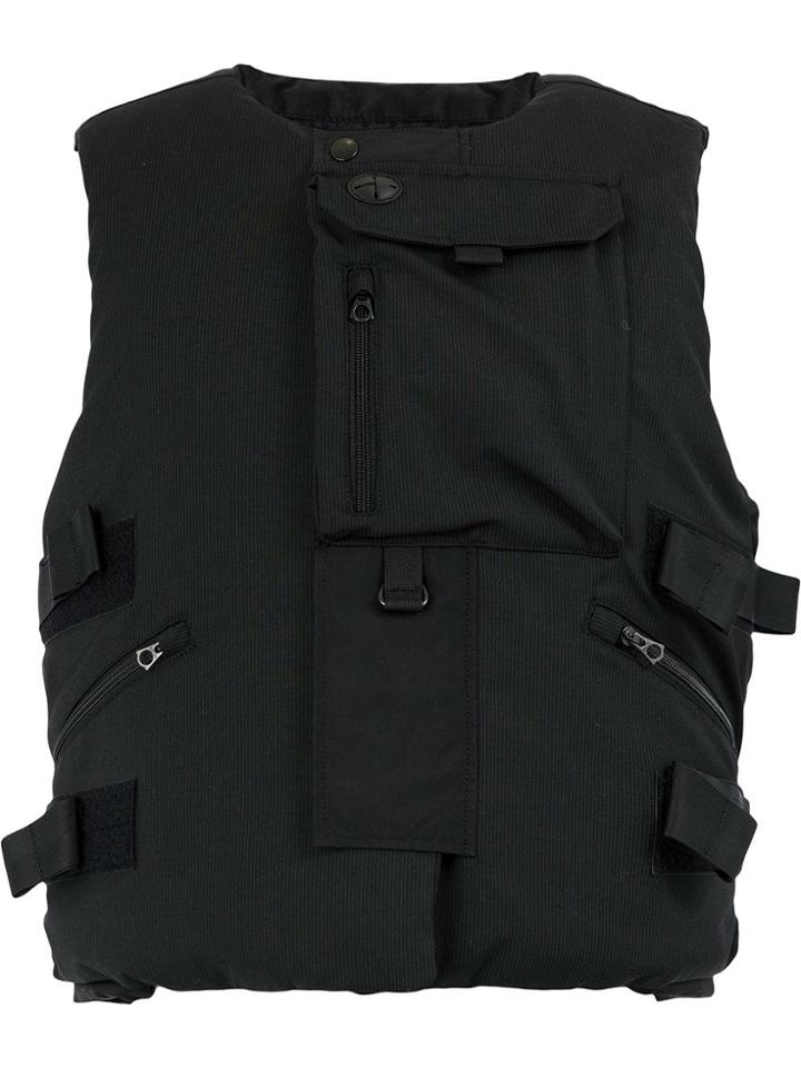 Junya Watanabe Man Zipped Down Vest - Black