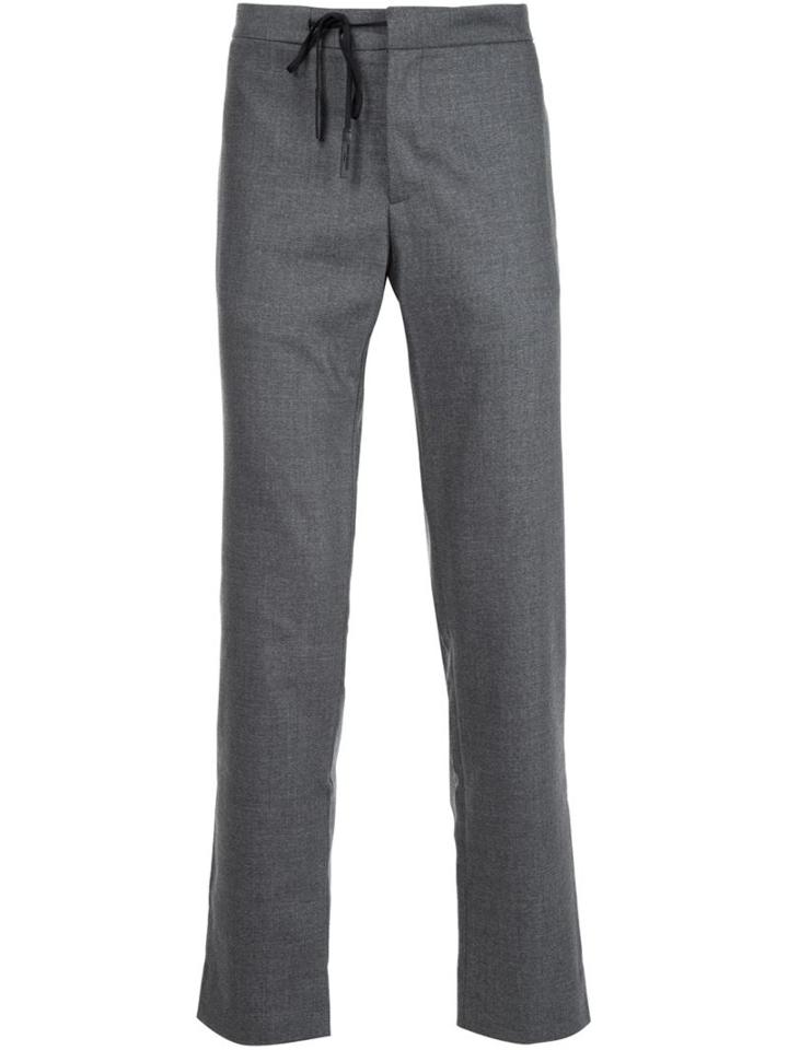 Maison Margiela Slim Fit Trousers, Men's, Size: 50, Grey, Cotton
