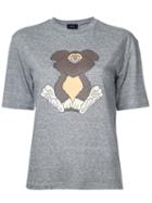G.v.g.v. Stuffed Animal Print T-shirt, Women's, Grey, Cotton/lyocell