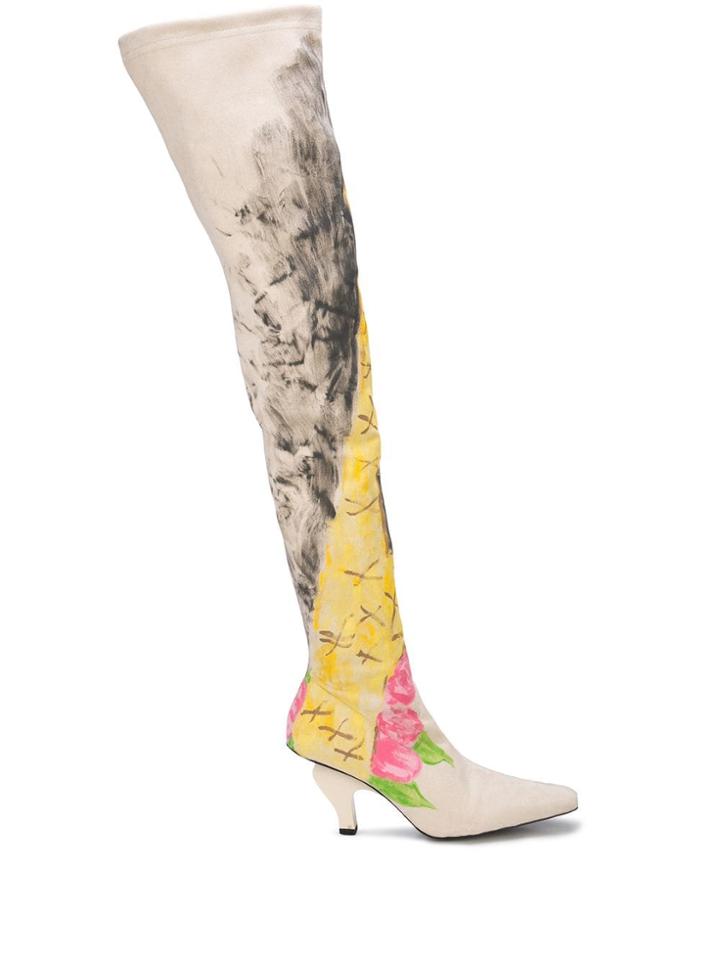 Neith Nyer Eiffel Tower Boots - White