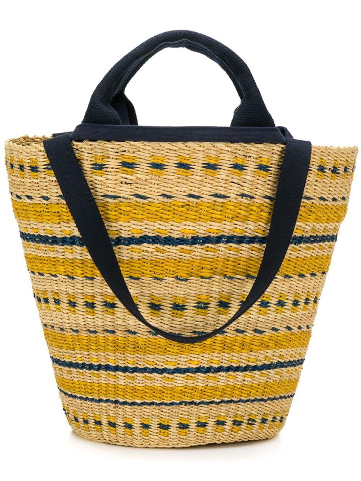 Muun Woven Tote - Yellow
