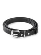 Hope 'narrow' Belt, Men's, Size: 80, Black, Leather