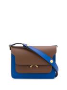 Marni Colour Block Mini Shoulder Bag - Blue