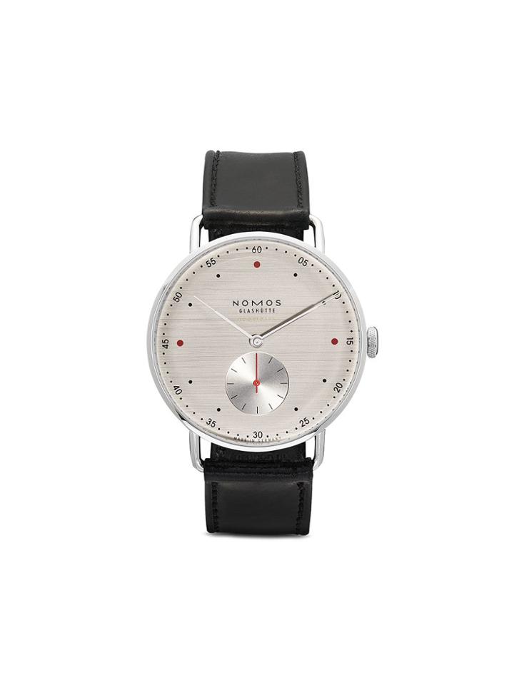 Nomos Metro Neomatik Silvercut 39mm - Rhodium-plated, With Brushed