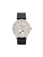 Nomos Metro Neomatik Silvercut 39mm - Rhodium-plated, With Brushed