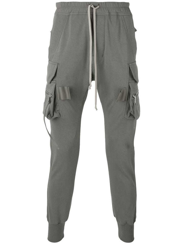 Rick Owens - Cargo Joggers - Men - Cotton - 50, Green, Cotton