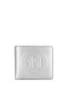 Maison Margiela Metallic Logo Wallet - Silver