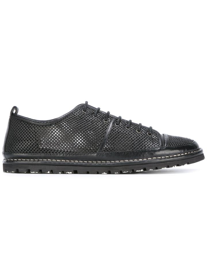 Marsèll Perforated Sneakers - Black