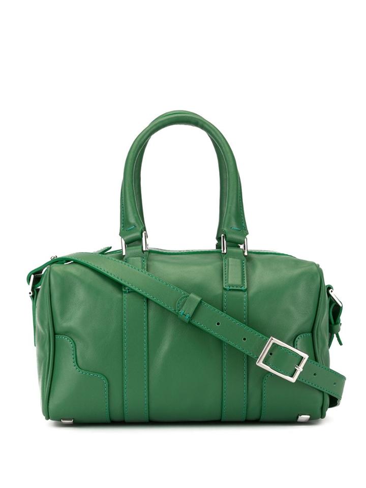 Tibi Samedi Crossbody Bag - Green