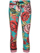 The Upside Floral Cropped Leggings - Green