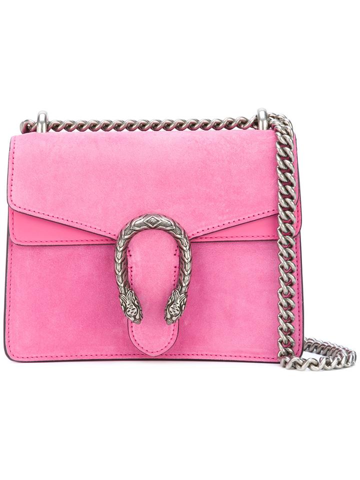 Gucci Dionysus Shoulder Bag, Women's, Pink/purple, Calf Leather