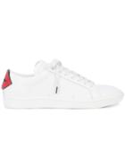 Saint Laurent Signature Court Classic Sl/01 Lips Sneakers - White