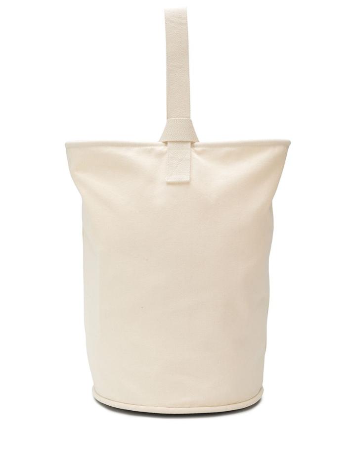 Jil Sander Hoop Bucket Bag - Neutrals