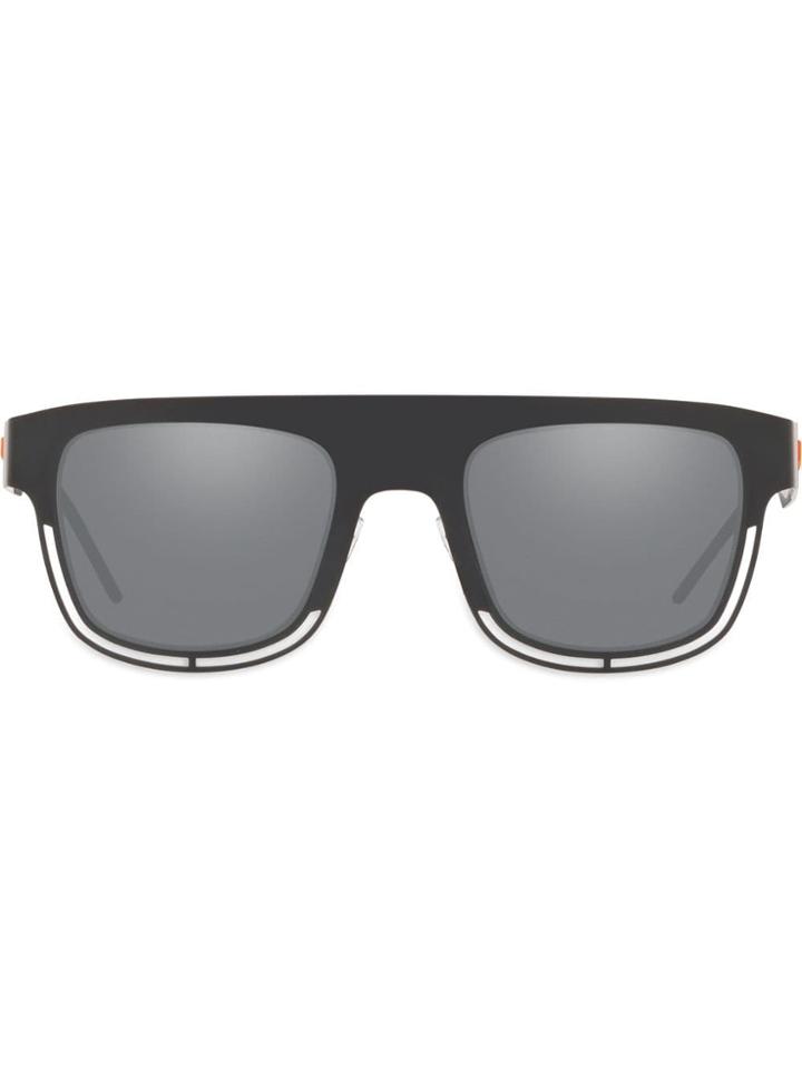 Dolce & Gabbana Eyewear Dg Logo Sunglasses - Black
