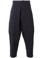 Uma Wang Kamal Trousers, Men's, Size: Medium, Blue, Cotton