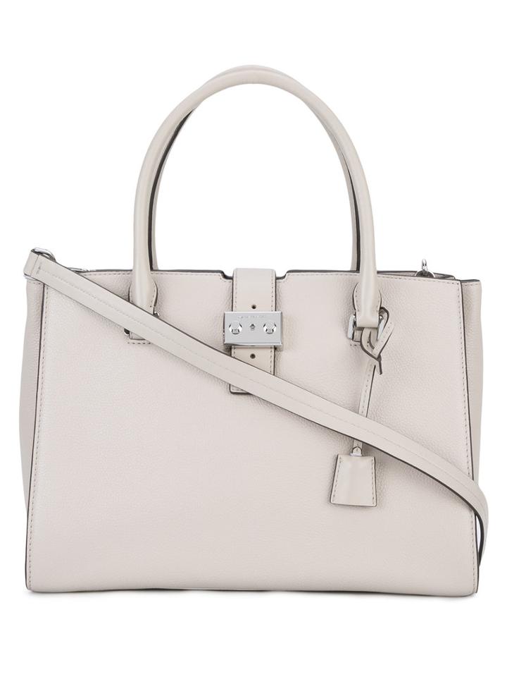 Michael Michael Kors Top Fastening Shoulder Bag, Women's, Nude/neutrals, Leather