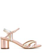 Twin-set Open Toe Sandals - Gold