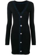 Faith Connexion Embellished Fitted Cardigan - Black
