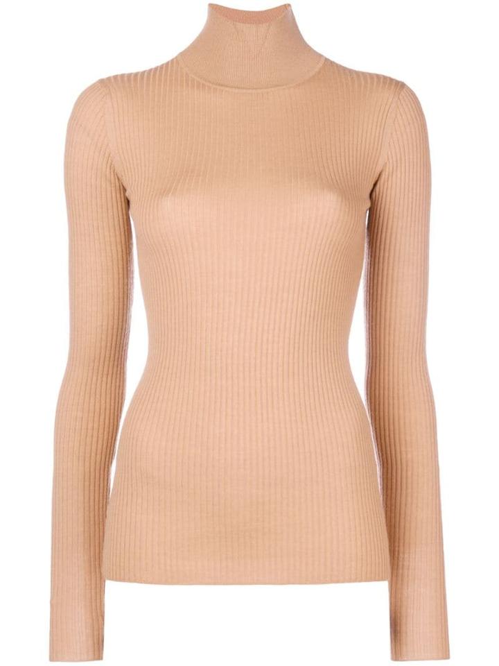 Jil Sander Navy Turtle Neck Sweater - Neutrals