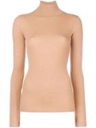 Jil Sander Navy Turtle Neck Sweater - Neutrals