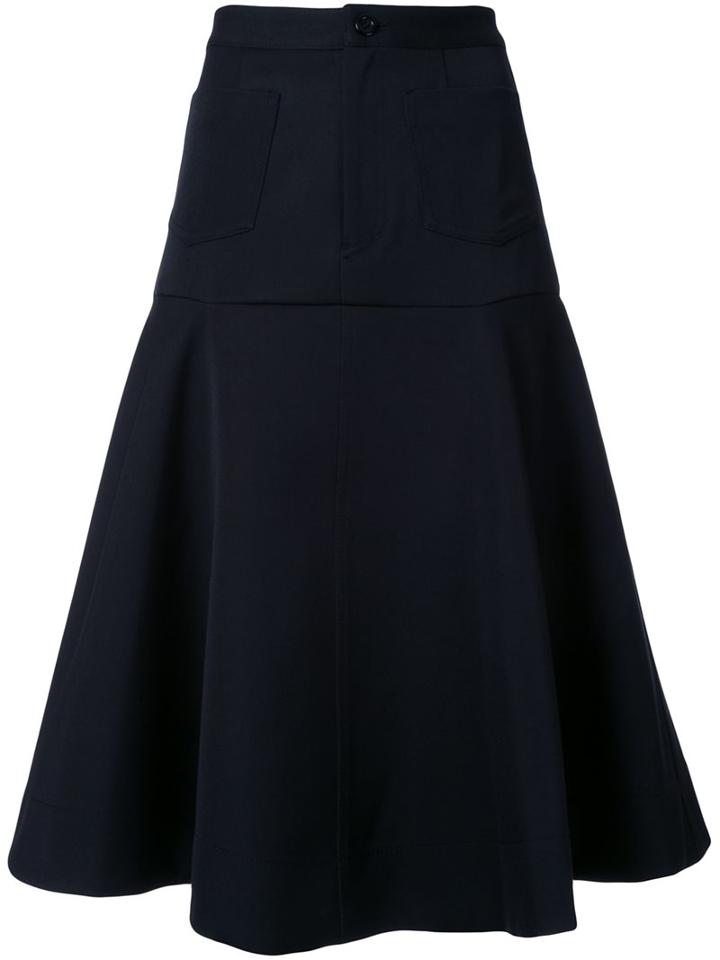 Le Ciel Bleu 'w-close' Full Skirt