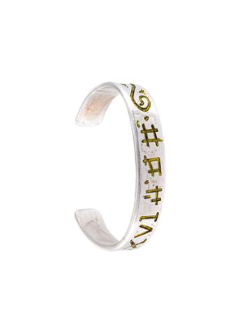 Faith Connexion Petteri Hemmila X Faith Connexion Engraved Cuff