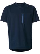 Prada Piped Chest Pocket T-shirt - Blue