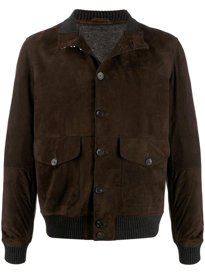 Altea Button-up Jacket - Brown