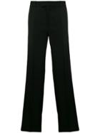 Helmut Lang Wide Straight Fit Tailored Trousers - Black